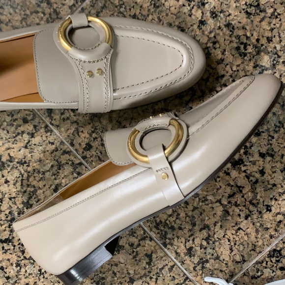 🩷Chloé 🍎 motty Gray. Loafers shoes - Picture 9 of 13